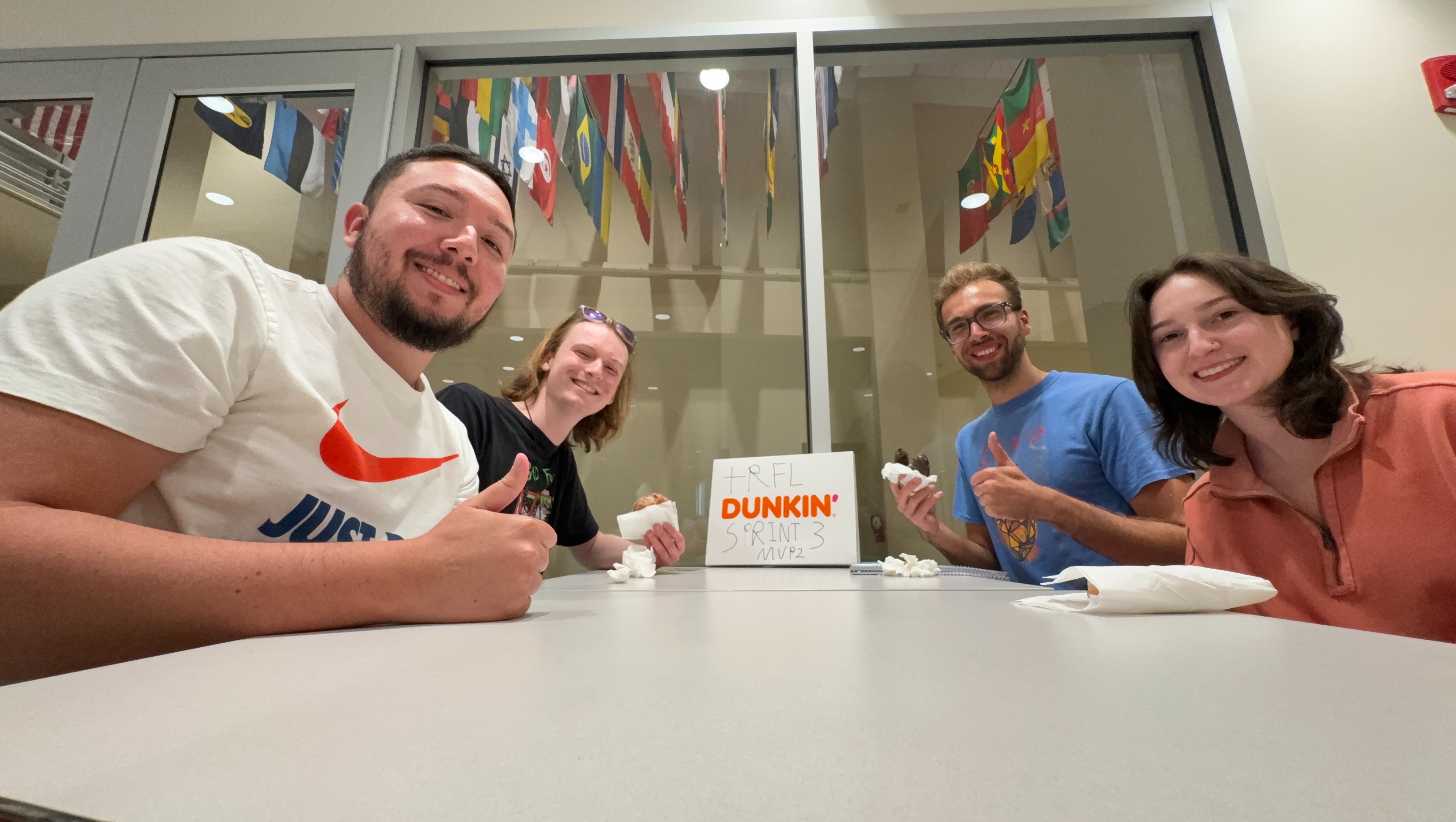 Recruiting the senior design team